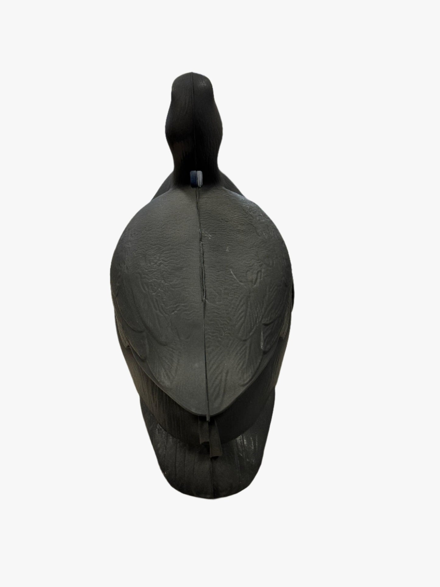 Back side of the jahpoo flyway deputy Motion duck decoy matte black