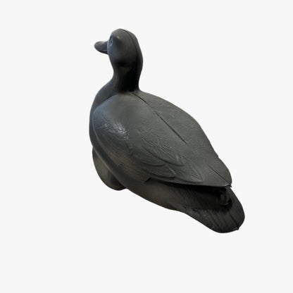 Back left side of the Jahpoo Flyway Deputy Motion Duck Decoy Matte Black