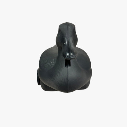 Forward facing Jahpoo Flyway Deputy Matte Black Motion Duck Decoy 