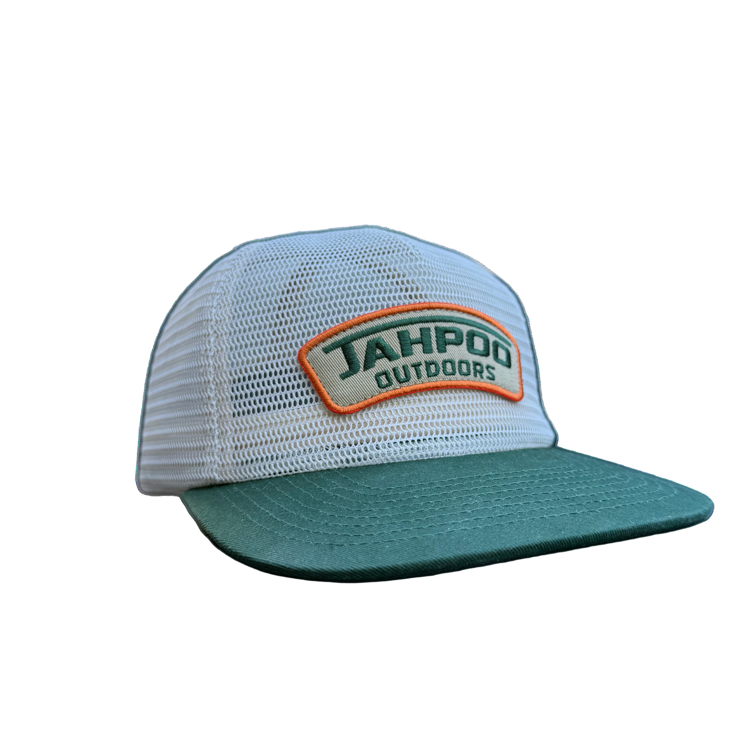 Two-Tone Jahpoo Mesh Hat