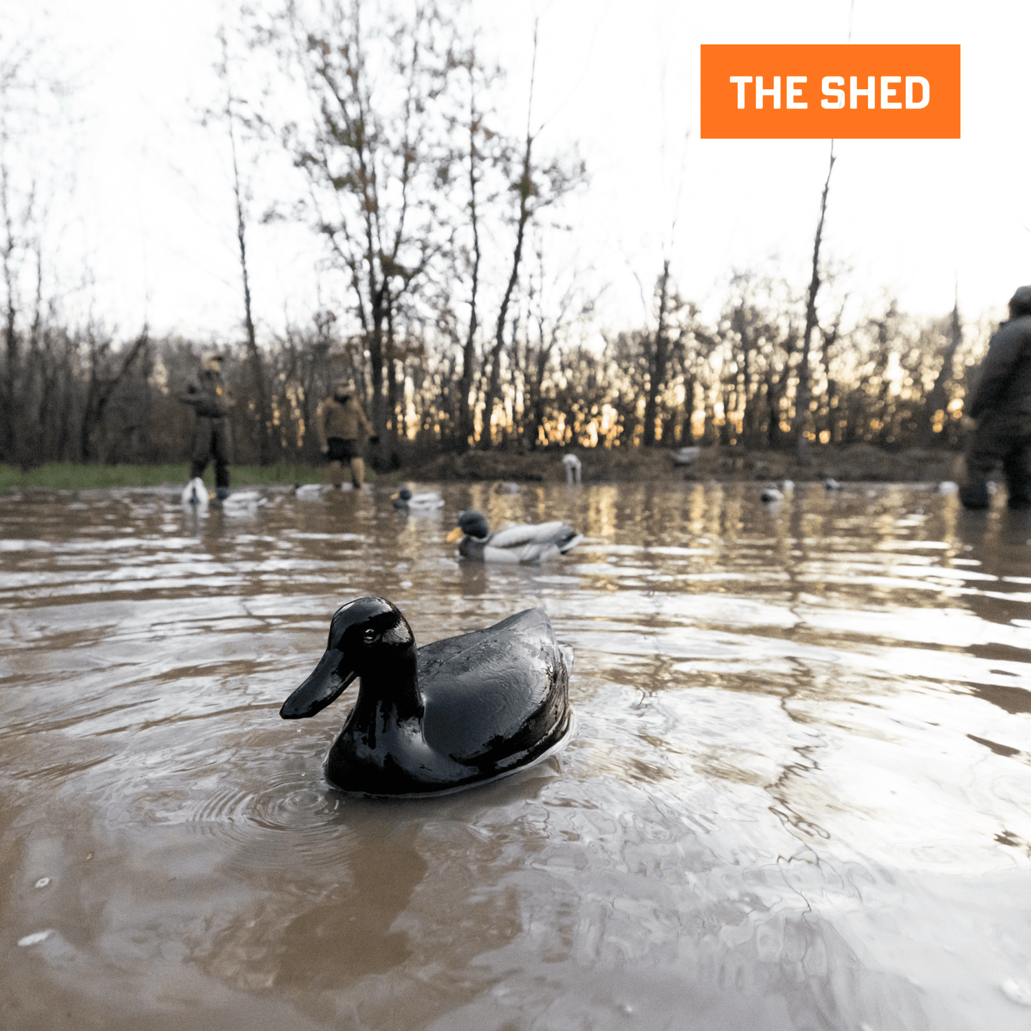 Flyway Deputy - Matte Black Motion Duck Decoy (The Shed) - Jahpoo