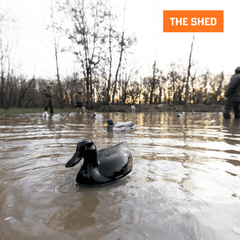 Flyway Deputy - Matte Black Motion Duck Decoy (The Shed) - Jahpoo