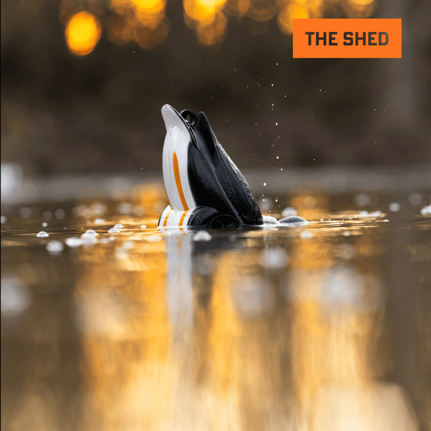 Flyway Deputy - Matte Black Motion Duck Decoy (The Shed) - Jahpoo