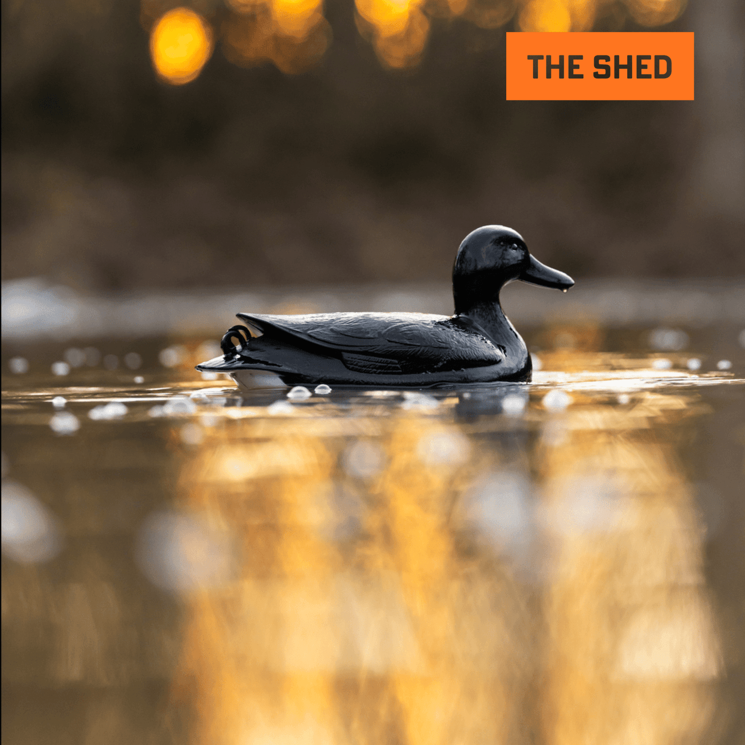 Flyway Deputy - Matte Black Motion Duck Decoy (The Shed) - Jahpoo