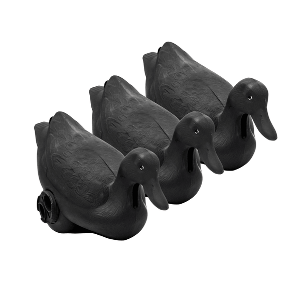 Three-Pack — Matte Black