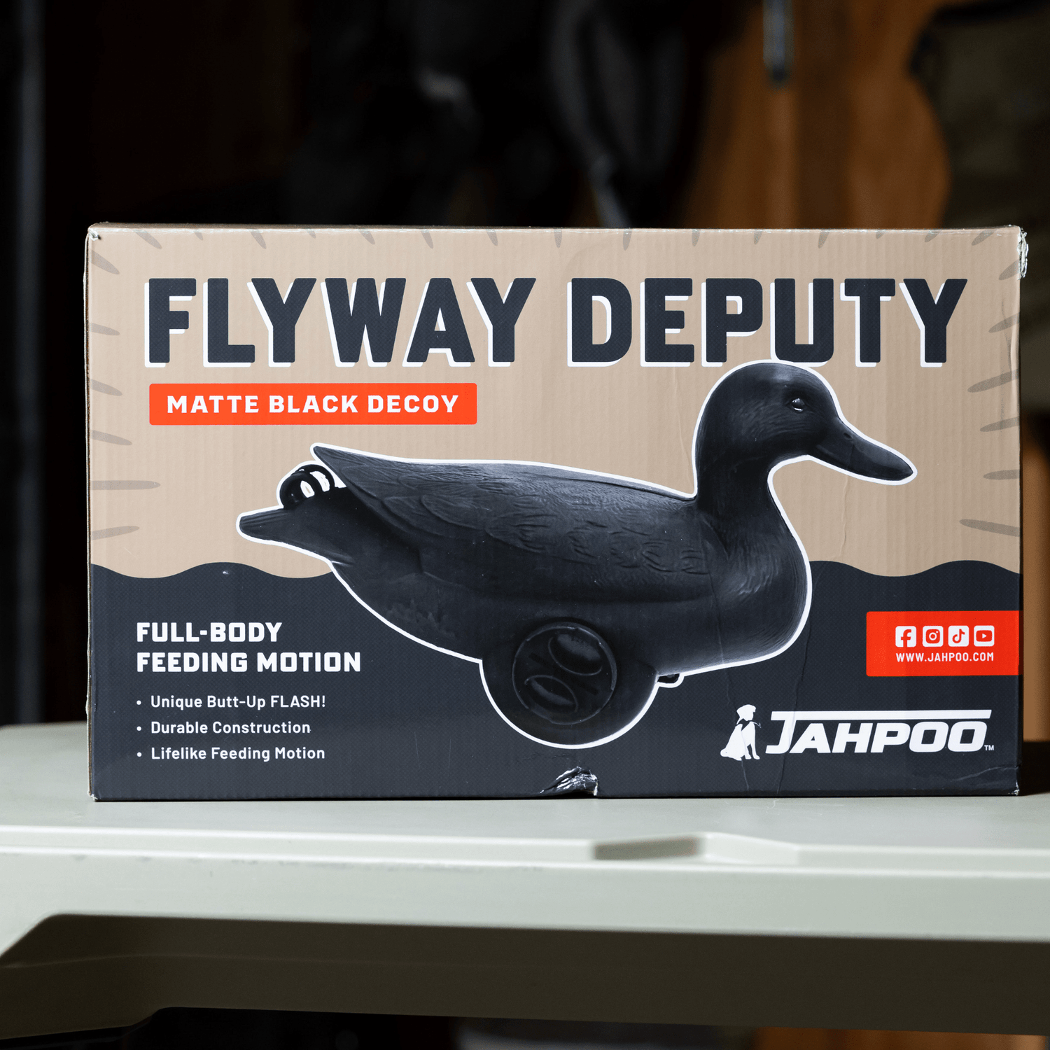 Flyway Deputy - Motion Decoy Three-Pack Matte Black - Jahpoo