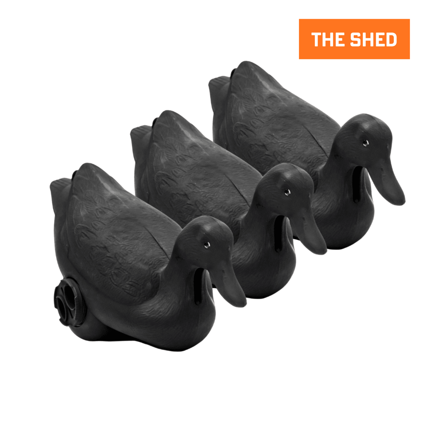 Flyway Deputy - Motion Decoy Three - Pack Matte Black (The Shed) - Jahpoo